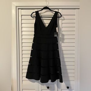 NWT. Shadow strip dress by WHBM